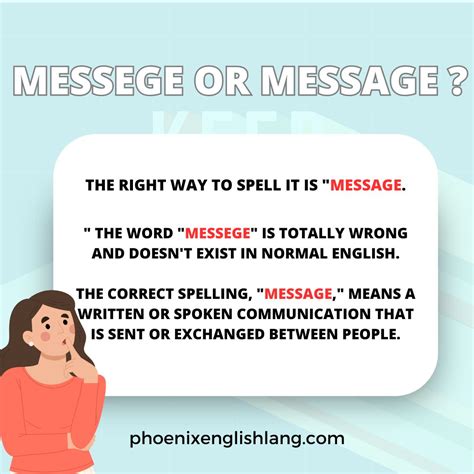 Messege or Message: Correct Spelling + Examples